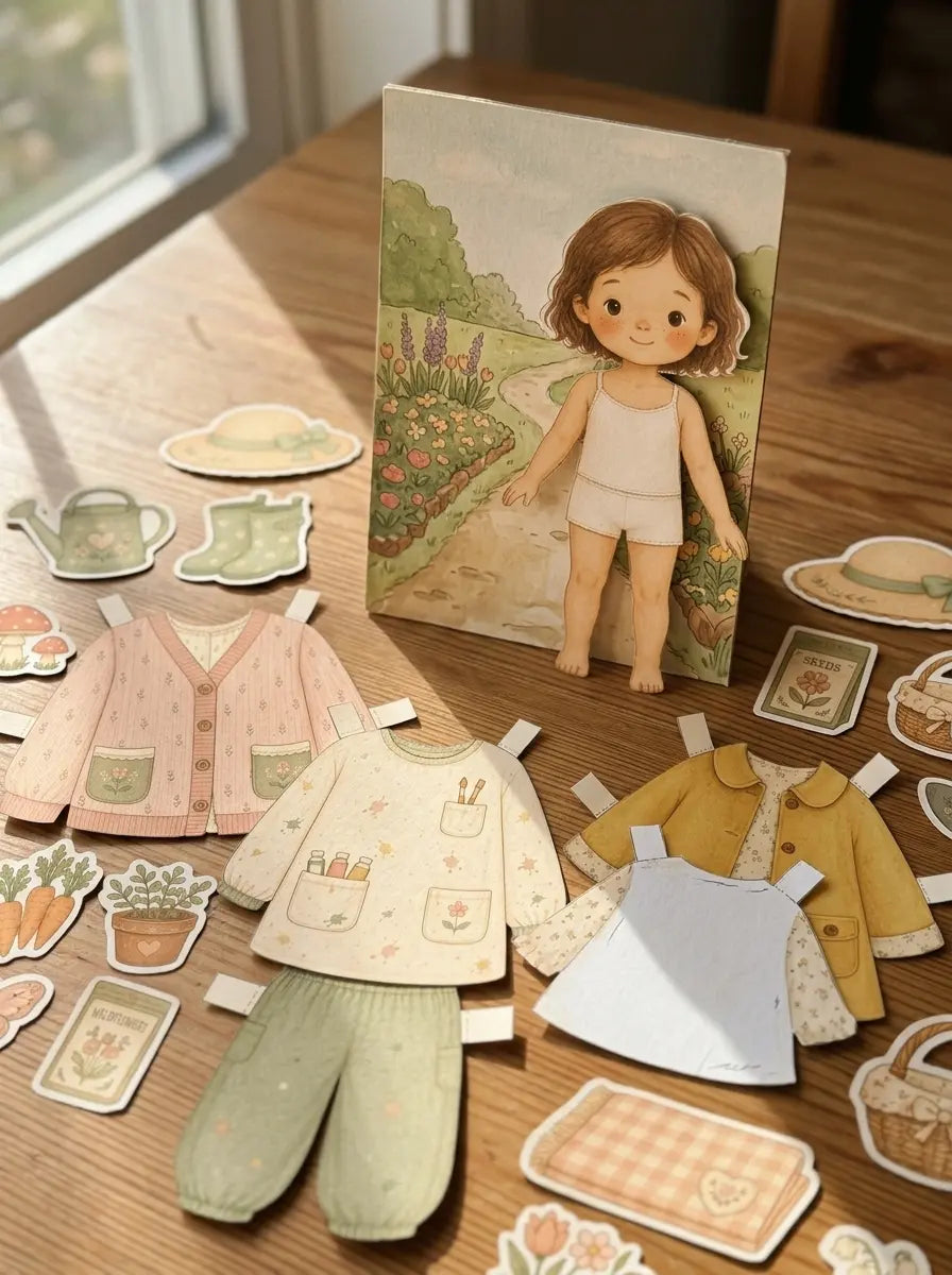 Mini mundos recortables