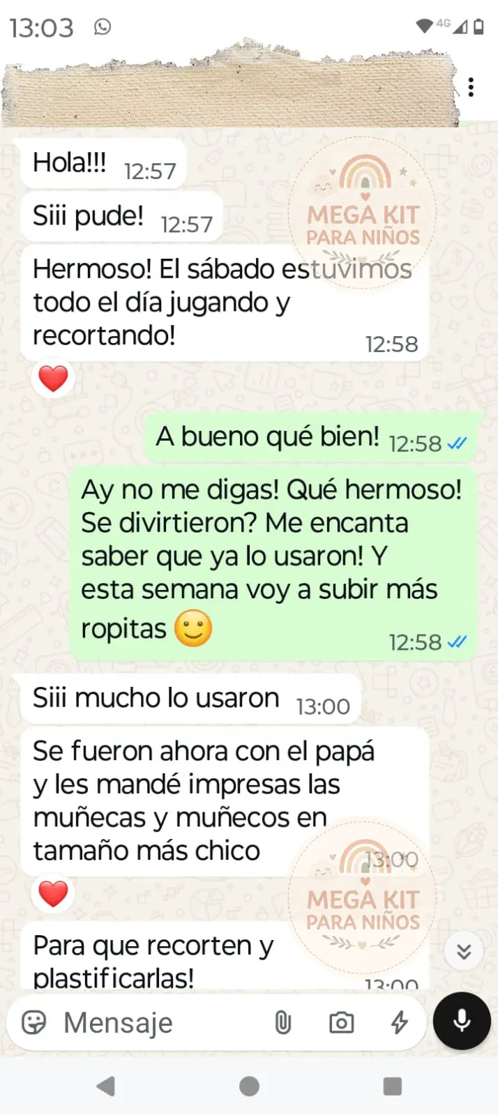 Testimonio real de una mamá usando Mega Kit