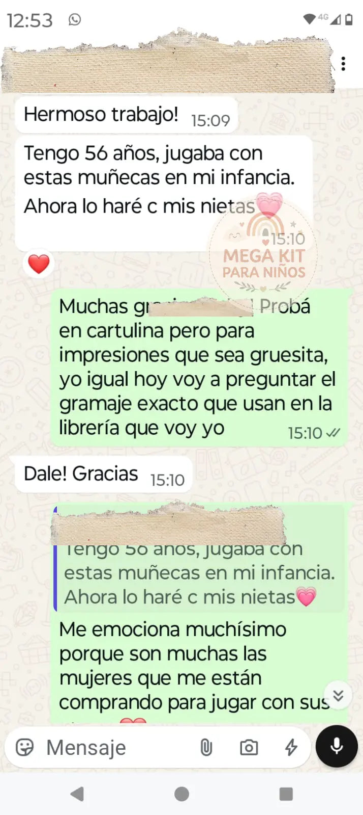 Testimonio real de una abuela usando Mega Kit