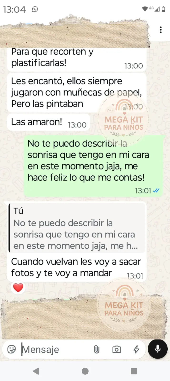 Testimonio real sobre Mega Kit para Niños
